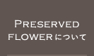 PRESERVED FLOWERについて